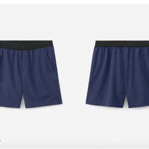 Ten Thousand Interval Short Lined Performance Athletic (True Navy) - Size S